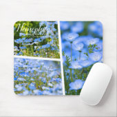 NEMOPHILA（Baby Blue Eyes） Mousepad (Mit Mouse)