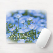 NEMOPHILA(Baby Blue Eyes) Mousepad (Mit Mouse)