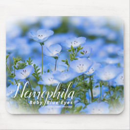 NEMOPHILA（Baby Blue Eyes） Mousepad