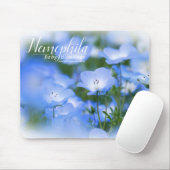NEMOPHILA (Baby Blue Eyes) Mousepad (Mit Mouse)