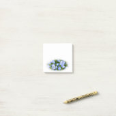 NEMOPHILA（Baby Blue Eyes） Post-it Klebezettel (Auf Schreibtisch)