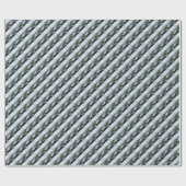 Nemunas River, Vilkija, LITAUEN - ECHO PRINT — Geschenkpapier (Flach)