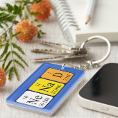 Nenad Periodenschlüsselring Schlüsselanhänger (Vorderseite rechts)