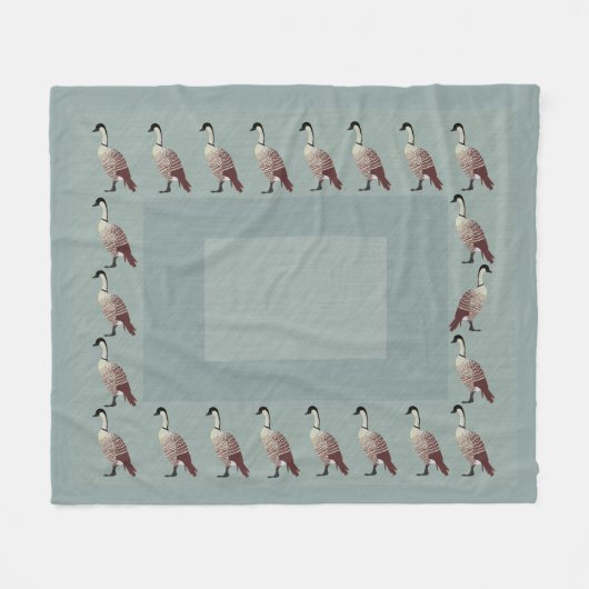 Nene Fleece Blanket (Vorderseite (Horizontal))
