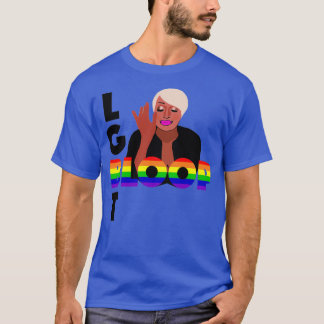 NENE LGBT Bloop Pride RHOA Real Housewives  T-Shirt