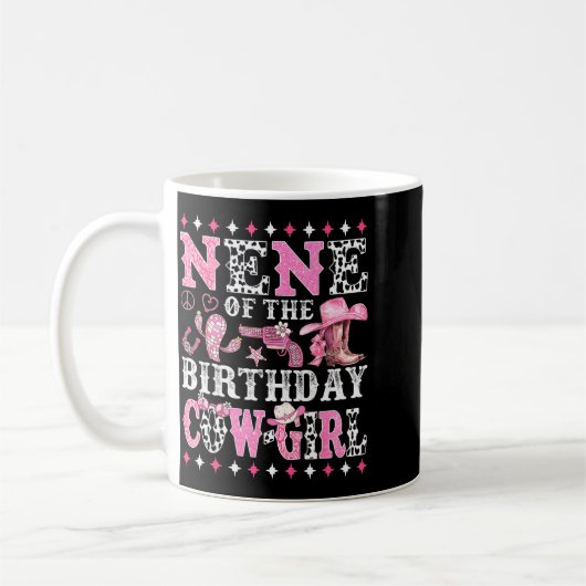 Nene Of The Birthday Cowgirl Rodeo Western Country Kaffeetasse (Links)