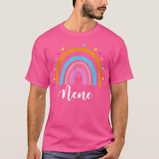 Nene Ohrs for Grandma Cute Nene Rainbow Mothers D T-Shirt