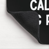 Nenn mich einfach Big Poppa, lustig, Witze, sarkas Mousepad (Ecke)