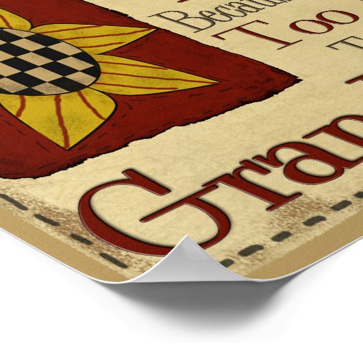 Nenn mich einfach Memaw, ich bin zu Cool für Großm Poster (Ecke)