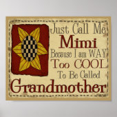 Nenn mich einfach Mimi, ich bin viel zu Cool für G Poster (Vorne)