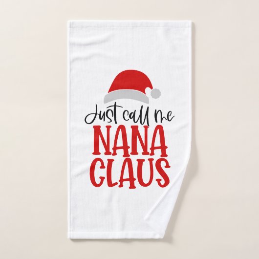 Nenn mich einfach Nana Claus-56768 Handtuch (Handtuch)