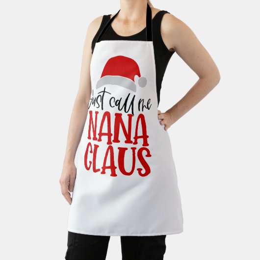 Nenn mich einfach Nana Claus-56768 Schürze (InSitu)