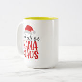 Nenn mich einfach Nana Claus-56768 Zweifarbige Tasse (Vorderseite Links)