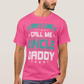 Nenn mich einfach Onkel Daddy Onkel Familie Vintag T-Shirt