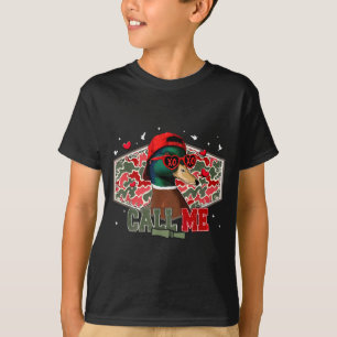 Nenn mich Entenjagd Retro Valentinstag Männer Frau T-Shirt