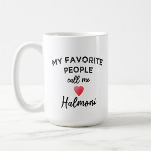 Nenn mich HALMONI Traditionelle koreanische Großmu Kaffeetasse