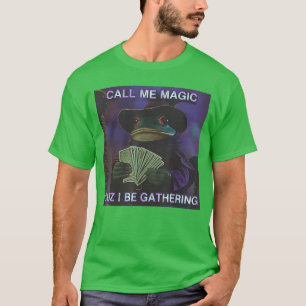 Nenn mich Magie, weil ich lustige Zauberfrosch-Sac T-Shirt
