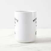 Nenn mich NANA Klassischer Großmutter-Spitzname Om Kaffeetasse (Mittel)