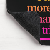 Nenn mich nicht glücklich - Motivationsspruch Mousepad (Ecke)