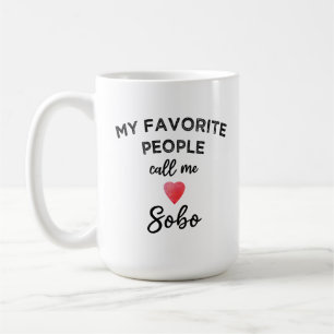 Nenn mich SOBO japanische Großmutter traditionelle Kaffeetasse
