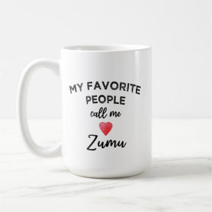Nenne mich ZUMU chinesischer väterlicher Großmutte Kaffeetasse