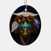 Nennen der Geist-Tiere Keramik Ornament (Rechts)