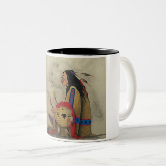 Nennen des Geistes Zweifarbige Tasse (VorderseiteRechts)