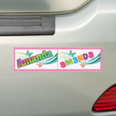 Nennen Sie Amanda-Schulbuszeichen/-aufkleber Autoaufkleber (Auf Auto)