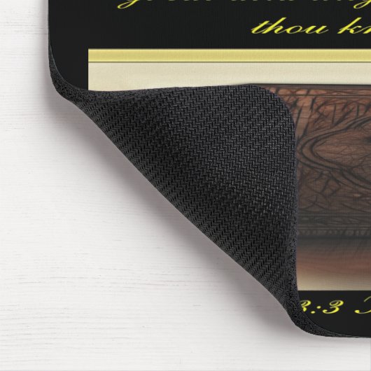 Nennen Sie an mich und ich beantworte thee Mousepad (Ecke)