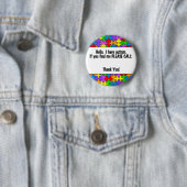 Nennen Sie bitte Autismus Identifikations-Umbau Button (Beispiel)