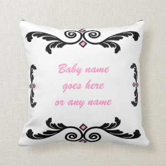 Nennen Sie das Baby-Kissen-Rosa Kissen