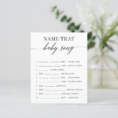 Nennen Sie das Baby Song Minimalistisch Baby Shoot (Stehend Vorderseite)