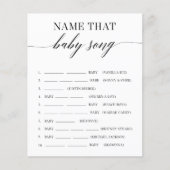 Nennen Sie das Baby Song Minimalistisch Baby Shoot (Vorderseite)