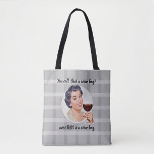 Nennen Sie das eine Weintasche? Das ist eine Weint Tasche