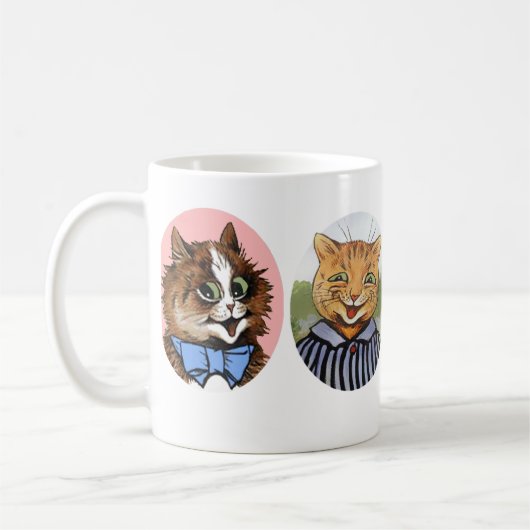 Nennen Sie eine Katzen-Tasse Kaffeetasse (Links)