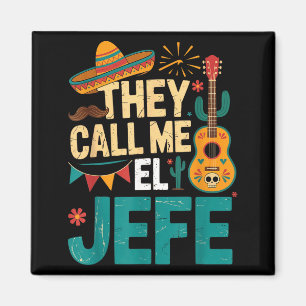 Nennen Sie el jefe Gitarre cinco de mayo Musik Män Magnet