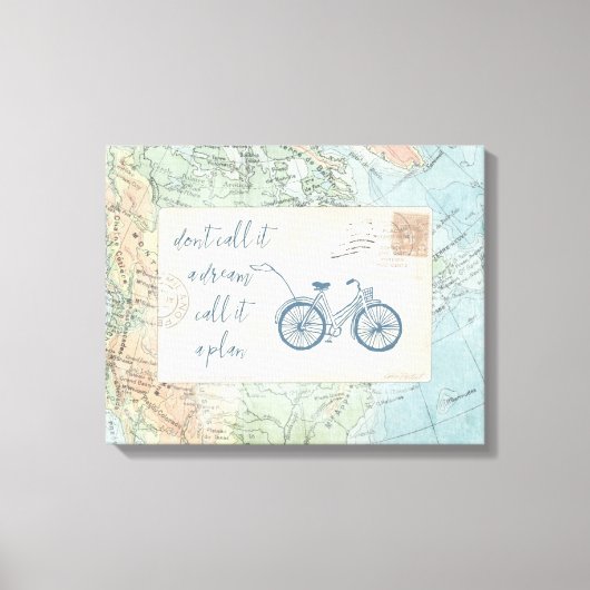 Nennen Sie es nicht einen Traum, nennen Sie es ein Leinwanddruck (Vorderseite)