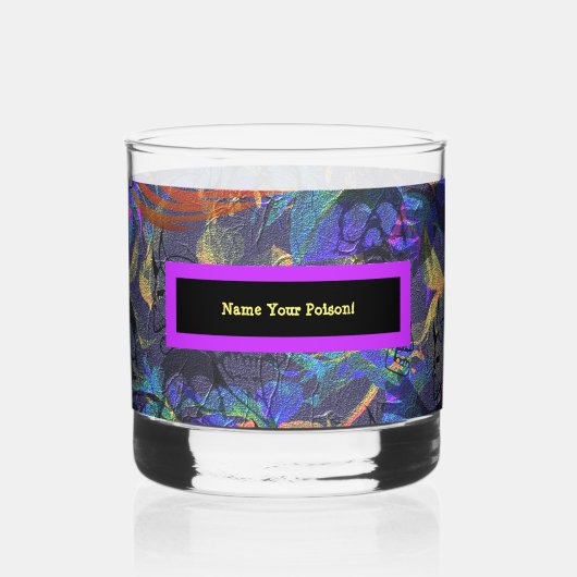 Nennen Sie Ihr Gift Whiskyglas (Rückseite)