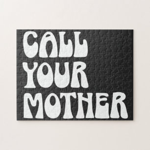 Nennen Sie Ihr Mutterzitat Funny Gag Geschenk von  Puzzle