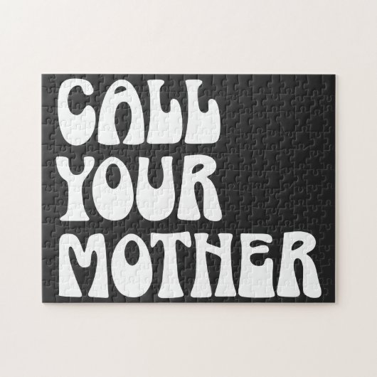 Nennen Sie Ihr Mutterzitat Funny Gag Geschenk von Puzzle (Horizontal)