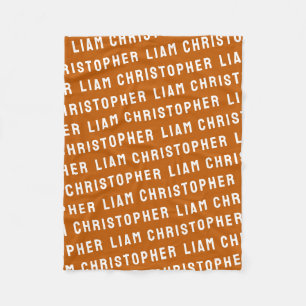 Nennen Sie Ihr Personalisiertes Babygeschenk für N Fleecedecke