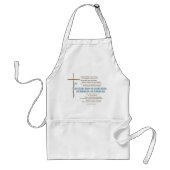 NENNEN SIE IHRE BLESSED Mama Ehefrau Sprichwörter Schürze (Vorne)