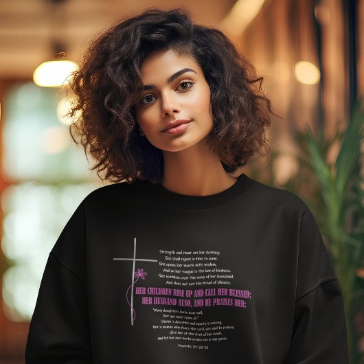 NENNEN SIE IHRE BLESSED Mama Ehefrau Sprichwörter  Sweatshirt
