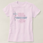 NENNEN SIE IHRE BLESSED Mama Ehefrau Sprichwörter T-Shirt (Design vorne)