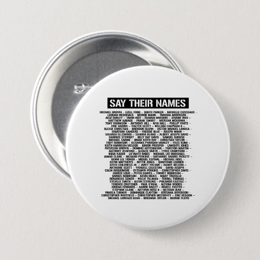 NENNEN SIE IHRE NAMEN BUTTON (Vorne & Hinten)