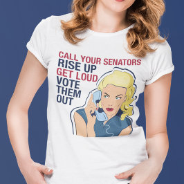 Nennen Sie Ihre Senatoren Feministische Demokratis T-Shirt