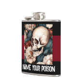 Nennen Sie Ihren Gift Vinyl Wrapped Flask Flachmann (Links)