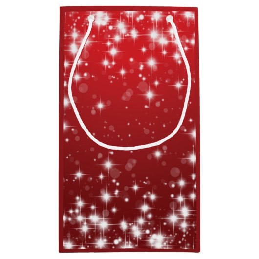 Nennen Sie Ihren Namen, Snowman frohe Weihnachten Kleine Geschenktüte (Rückseite)