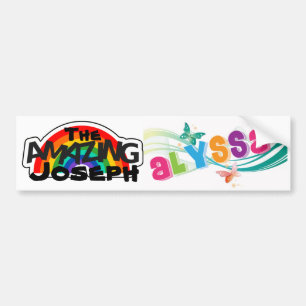 Nennen Sie Joseph- und Autoaufkleber
