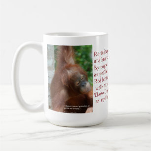 Nennen Sie meinen Lieblingssache-Orang-Utan Kaffeetasse